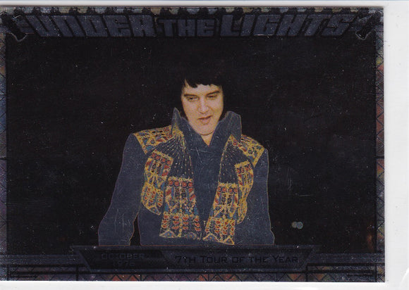 2010 Press Pass Elvis Milestones Under The Lights insert card UTL 10/12