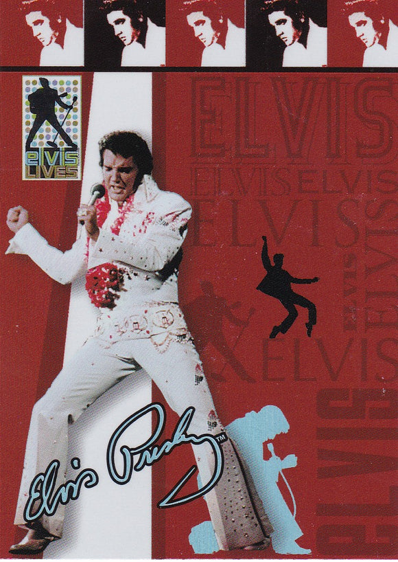 2006 Press Pass Elvis Lives Fashion Foil insert card 10/12