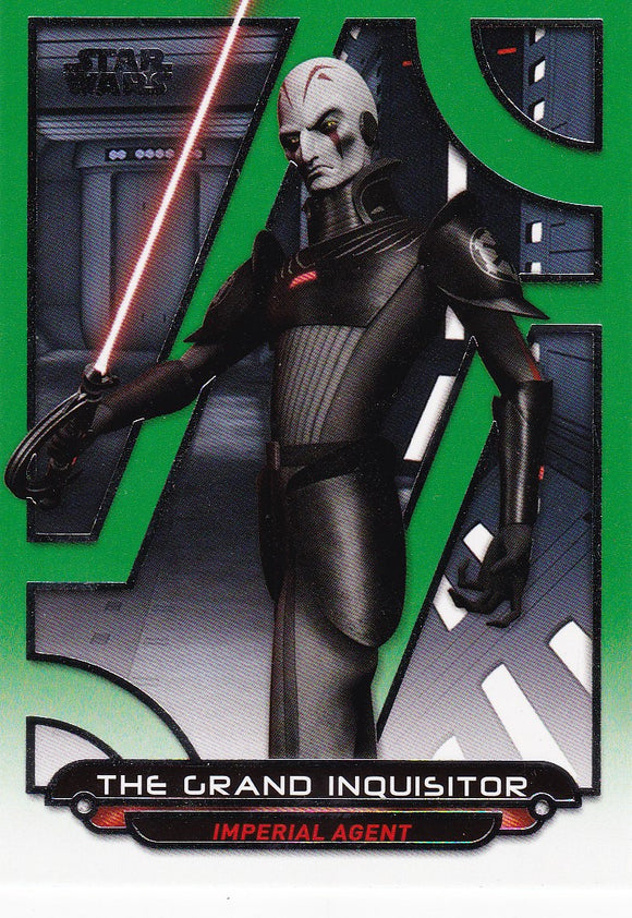 Star Wars Galactic Files Reborn card REB-7 Green Parallel #d 047/199