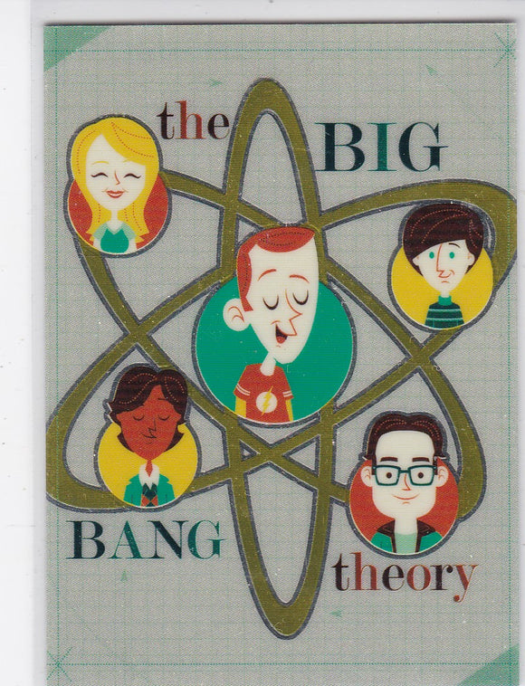 The Big Bang Theory Season 6 & 7 Artist Series Card 01 Cryptomium Parallel