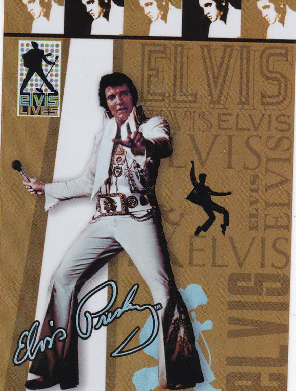 2006 Press Pass Elvis Lives Fashion Foil insert card 11/12