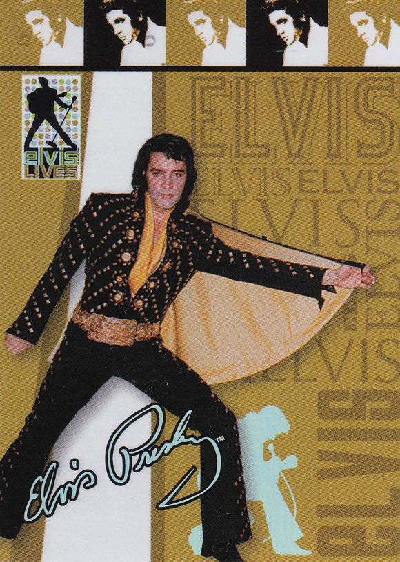 2006 Press Pass Elvis Lives Fashion Foil insert card 8/12