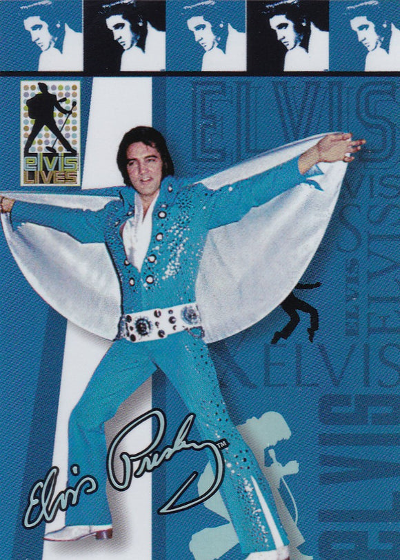 2006 Press Pass Elvis Lives Fashion Foil insert card 6/12
