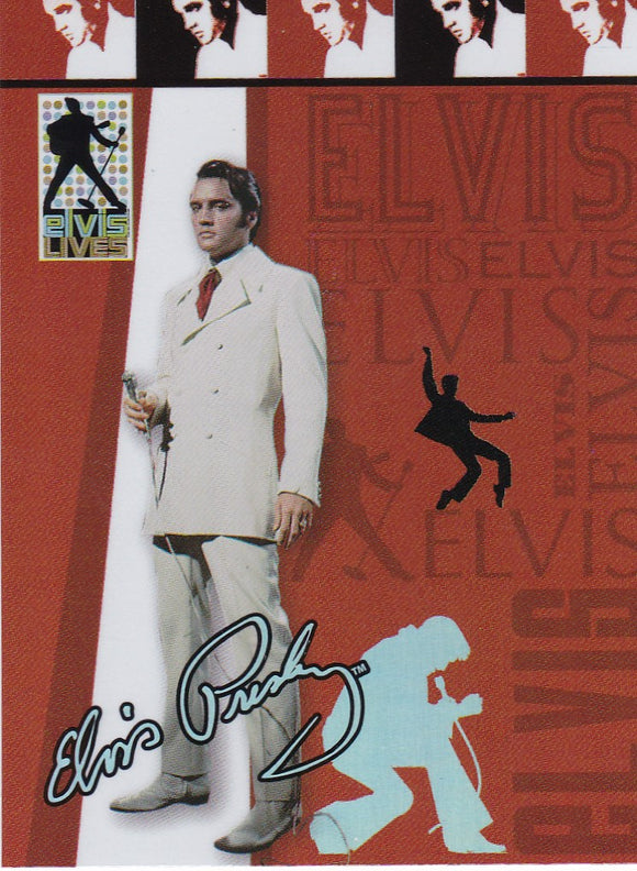 2006 Press Pass Elvis Lives Fashion Foil insert card 2/12