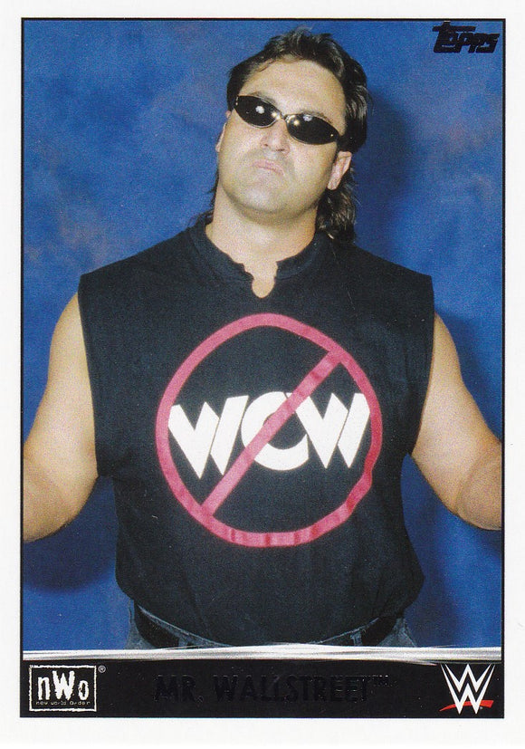 Mr. Wallstreet 2015 Topps WWE NWO Tribute card #36 of 40