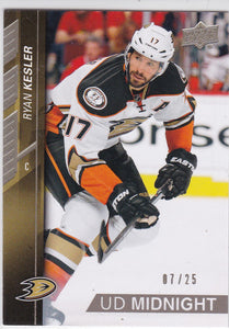 Ryan Kesler 2015-16 Upper Deck UD Midnight card #256 #d 07/25