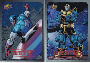 Marvel Dossier Confidential Base Foil Parallel cards Choose Your Numbers From the list
