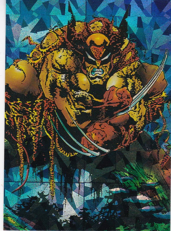 Wolverine From Then Til Now 2 Prism Insert card P4 Healing