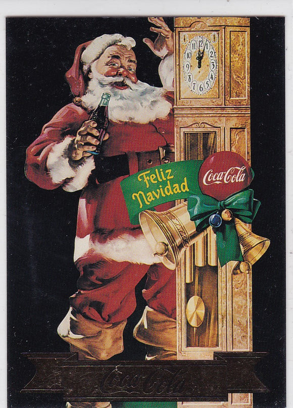 The Coca-Cola Collection Series 3 Santa card S24 Santa 1958