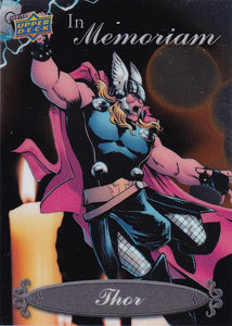 2015 Marvel Vibranium In Memoriam card IM-7 Thor