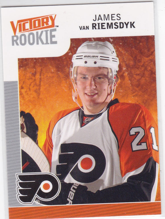 James Van Riemsdyk 2009-10 Victory Rookie card # 322
