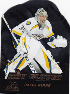 Pekka Rinne 2016-17 Showcase Hot Gloves card HG4