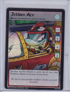 Neopets TCG Trading Card Game Return Of Dr. Sloth Jetsam Ace Foil card #8