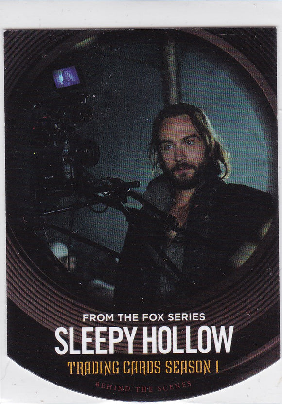 Sleepy Hollow Season 1 Behind the Scenes Insert card BTS2