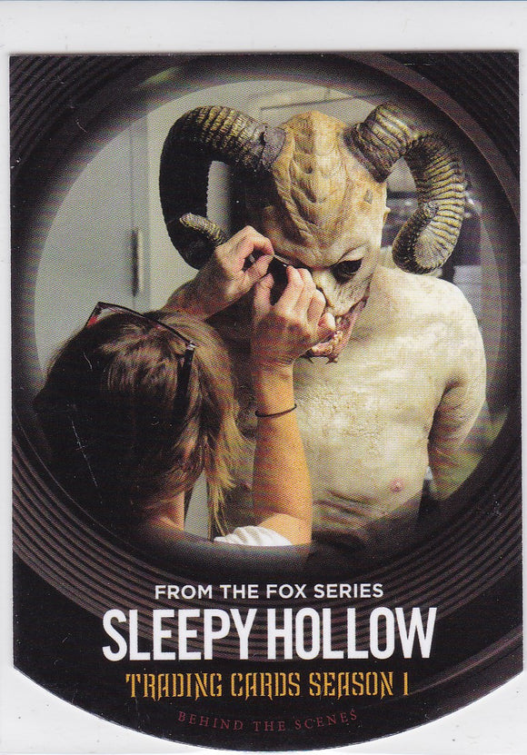 Sleepy Hollow Season 1 Behind the Scenes Insert card BTS5