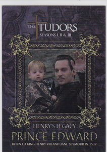 The Tudors Seasons 1 2 & 3 Henry's Legacy Insert card HL-1