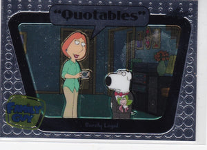 Family Guy Seasons 3, 4 & 5 Quotables Insert card Q19