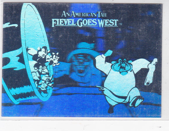 Fievel Goes West Hologram Insert card H-1