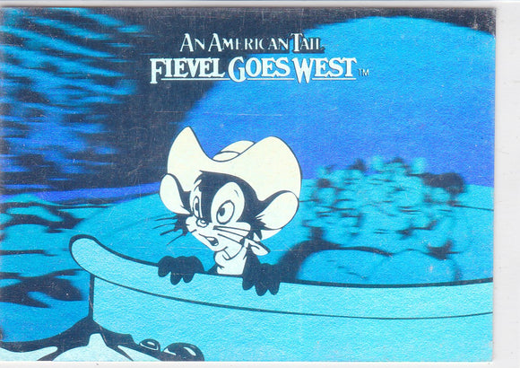Fievel Goes West Hologram Insert card H-2