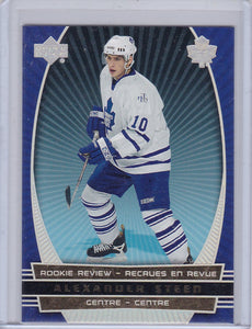 Alexander Steen 2006-07 UD Mcdonald's Rookie Review card RR5