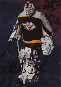 Mike Dunham 1998-99 Be A Player Autograph card # 72