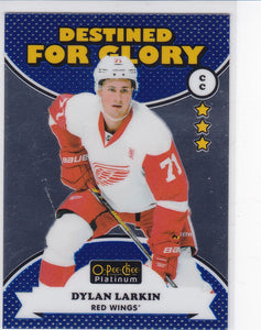 Dylan Larkin 2017-18 O-Pee-Chee Platinum Destined For Glory card DG-3