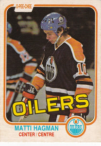 Matti Hagman 1981-82 O-Pee-Chee card #113