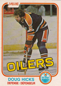 Doug Hicks 1981-82 O-Pee-Chee card #114
