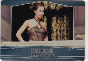 Game Of Thrones Valyrian Steel Metal base card #69 Doreah