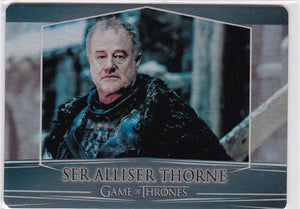 Game Of Thrones Valyrian Steel Metal base card #39 Ser Alliser Thorne