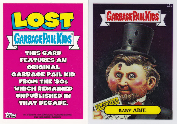 2013 Garbage Pail Kids Chrome Lost cards Choose Your Numbers from the list