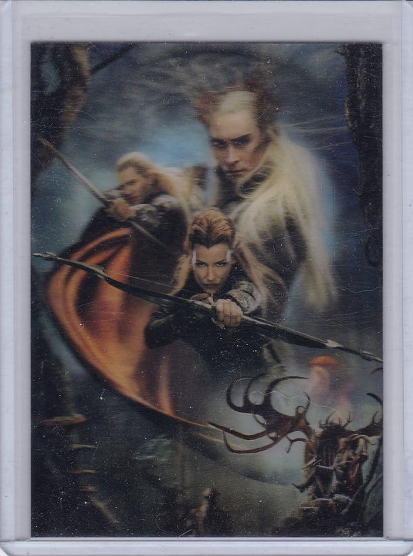 The Hobbit The Desolation of Smaug Lenticular Movie Posters card KA-05