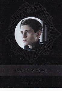 Gotham Season 2 New Day Dark Knights Insert card ND2 Bruce Wayne Silver Foil Board