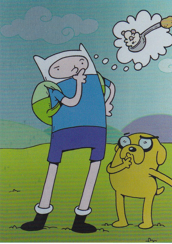 Adventure Time Katie Cook Puzzle Foil Insert card KC01