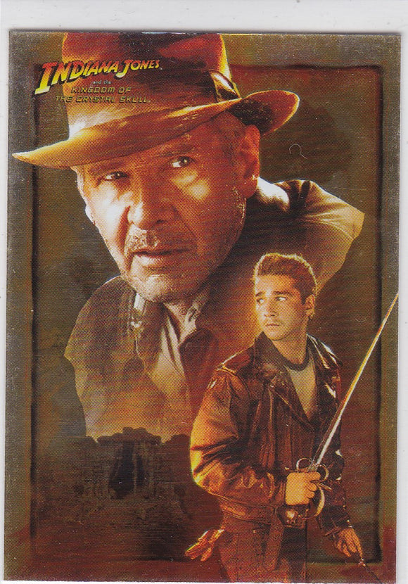 Indiana Jones Kingdom Of The Crystal Skull Foil Insert card 1 of 10
