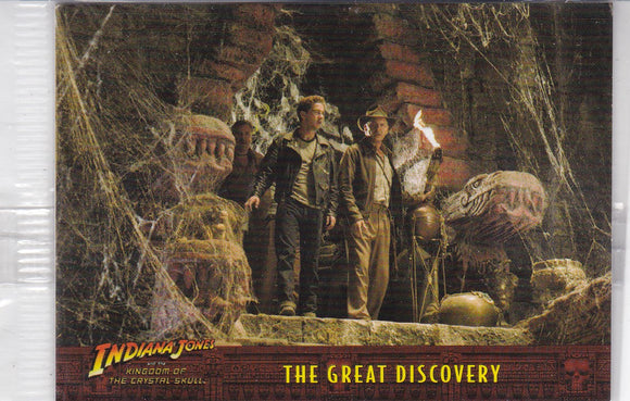 Indiana Jones Kingdom Of The Crystal Skull Box Topper Promo card P2