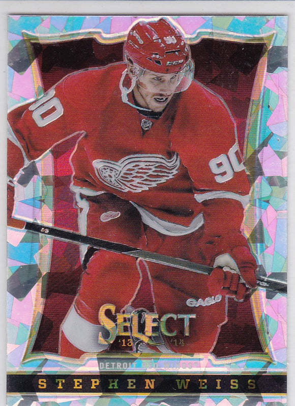 Stephen Weiss 2013-14 Select card #449 Cracked Ice Parallel