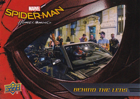 Spider-Man Homecoming Behind The Lens Insert card BTL6