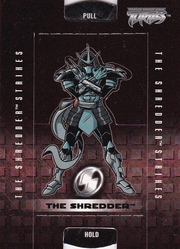 Teenage Mutant Ninja Turtles 2 The Shredder Strikes Stand-Ups card The Shredder