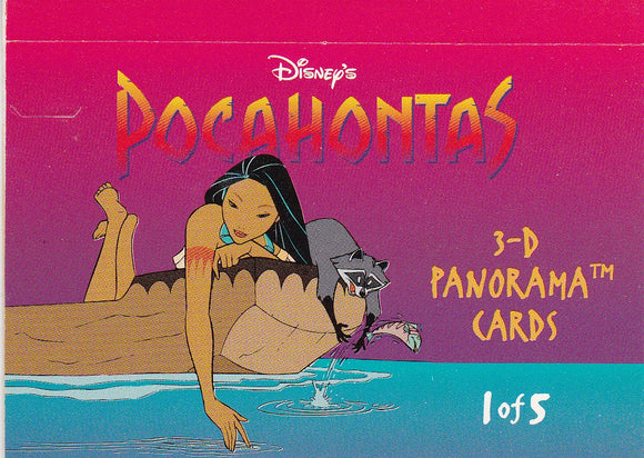 1994 Skybox Disney's Pocahontas 3-D Panorama card #1 of 5