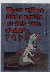 Animaniacs Foil Stickers #7 of 12 Pinky