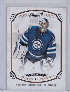 Connor Hellebuyck 2015-16 Champ's Rookie card #264