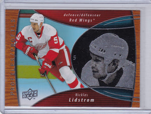 Nicklas Lidstrom 2008-09 UD Mcdonalds Profiles card PR09