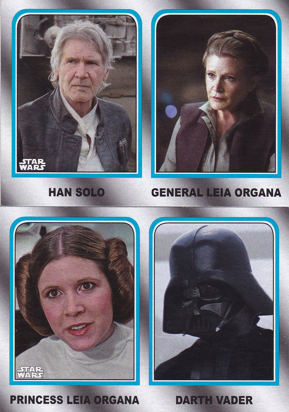Star Wars Journey To The Last Jedi Family Legacy cards choose your numbers from the list
