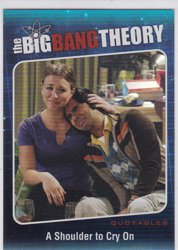 The Big Bang Theory Season 5 Quotables Insert card QTB-04