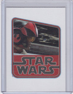 Star Wars Journey To The Force Awakens Cloth Sticker card CS-3 of 9