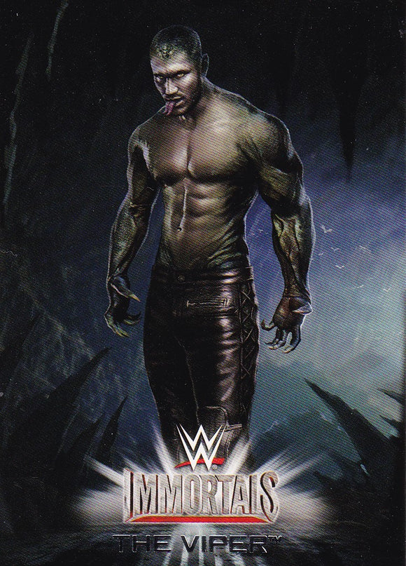 2016 Topps WWE Road To Wrestlemania Immortals card 3 of 10 The Viper Randy Orton