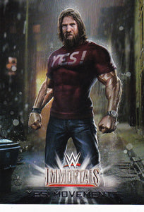 2016 Topps WWE Road To Wrestlemania Immortals card 2 of 10 Yes! Movement Daniel Bryan