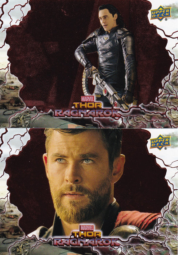 Thor Ragnarok Red Foil Parallel cards choose your numbers from the list