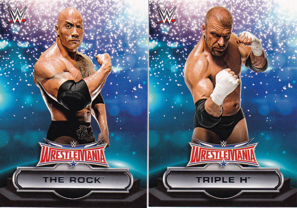 2016 Topps WWE Road To Wrestlemania WrestleMania 32 Roster cards choose your numbers